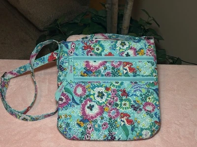 Vera Bradley X Disney The Little Mermaid Triple Zip Hipster Crossbody Bag - Image 1 of 4