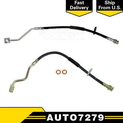 Manguera de freno delantera línea de freno para Ford Excursion 7,3 L 2005 2004 2003 2002 2001 Foto 1 de 4