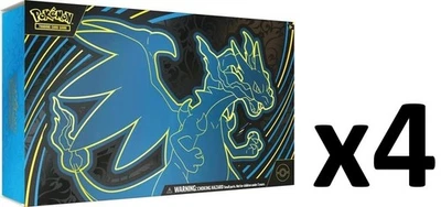 Pokemon Mega Charizard X ex Ultra-Premium Collection 4-Box CUSTODIA SIGILLATA PREORDINE! - Immagine 1 di 2