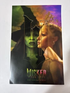 WICKED FOR GOOD Listening Event Poster Cynthia Erivo ariana grande - Picture 1 of 3