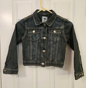 Gymboree Girls Denim Jean Jacket M 7-8 - Picture 1 of 17