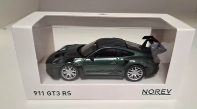 Porsche 911 GT3 RS 2022 Vert Pack Weissach 1/43 Norev Neuf boite d'origine - Photo 1/3