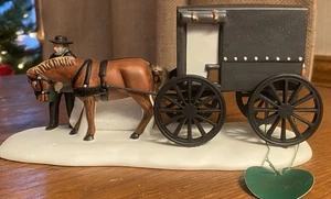 Dept 56 Amish Buggy & Horse Heritage Village #5949-8 mit Karton - Bild 1 von 3