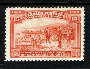 CANADA SC#102 VF+ CENTRÉ, SON COMME NEUF ARTICULÉ PLEIN OG BEAU TIMBRE HAUTE VALEUR - Photo 1/2