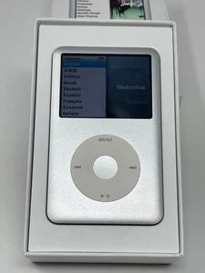 Apple iPod Classic 6th 7th Gen 120 GB MP3 Media Player MB562ZI/A Very Good Silve - Picture 1 of 13