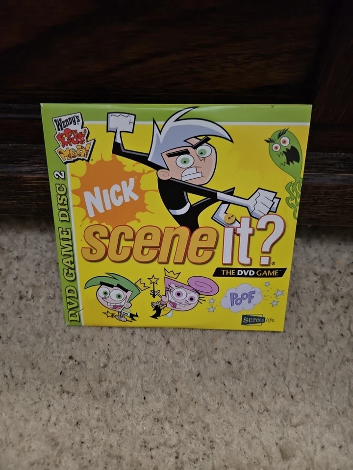 Nick Scene It The DVD Game Disc 2 Wendy's Kids Meal Nickelodeon - Image 1 of 3