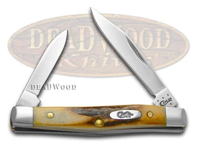 Case xx Knives Small Pen Genuine Sambar Stag Handle Stainless Pocket Knife 00088 - Image 1 of 4