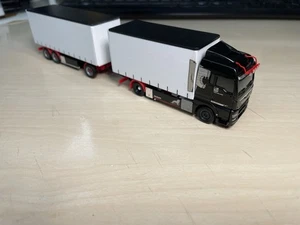 Herpa MAN TGX Hängerzug Umbau Bastel Fehlteile 1:87 Lackiert - Bild 1 von 5