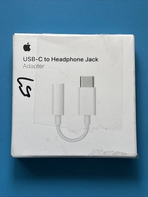 Adaptador conector USBC a auriculares Apple MW2Q3AM/A- A2049 3,5 mm- Original OEM - Nuevo Foto 1 de 4