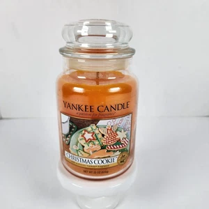 Yankee Candle CHRISTMAS BISCOTTO candela grande in vaso, 22 oz - Foto 1 di 8