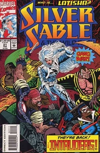 Silver Sable #21 FN; Marvel | Sandman - w/Bag+Board - Picture 1 of 1