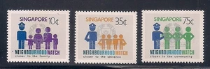 Singapur 1983 Sc # 420-22 MNH OG - Bild 1 von 1