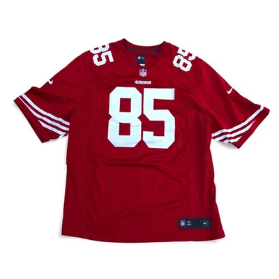 Футболка мужская NIKE Vernon Davis No85 San Francisco 49ers 3XL красная NFL на поле - Изображение 1 из 4