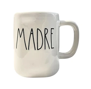 Rae Dunn Artisan Collection MADRE Mug FOR Mother Floral Bouquet on Reverse NEW - Picture 1 of 4
