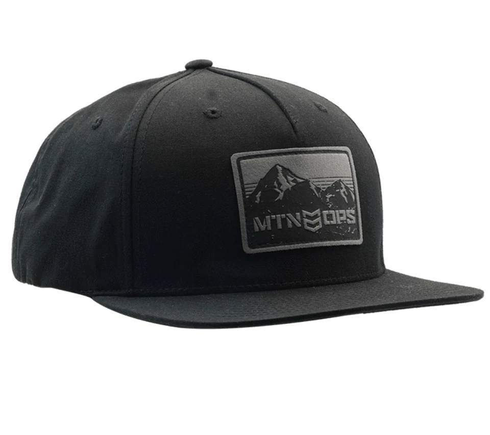 Gorra trasera a presión MTN Ops Pinnacle (negra) #801221907 Foto 1 de 1