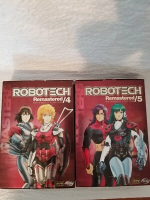 Used ADV Robotech Remastered Extended Edition The Masters DVD Box Set 4 & 5 - Image 1 of 4