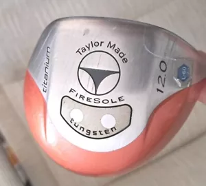Taylor Made Firesole Tungsten Titanium 12.0 Degree Driver L-60 Bubble Shaft - Picture 1 of 10