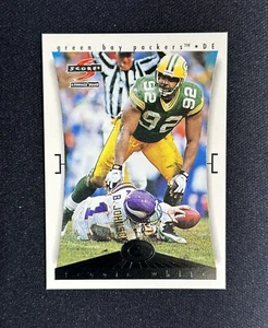 1997 Pinnacle Score Reggie White #6 Team Collection Insert Football Card Packers - Picture 1 of 2