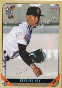 2024 Inland Empire 66ers Keythel Key Angels RC Rookie Minor Baseball Card VZ - Picture 1 of 1