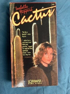 * Cactus Rare Australian Romantic Drama VHS 1986 Paul Cox Isabelle Huppert - Picture 1 of 2