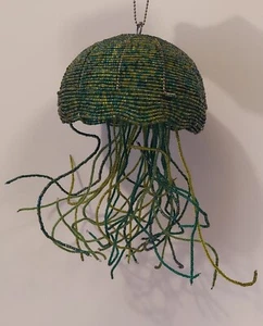 Beaded Jellyfish Hanging Decor - Picture 1 of 7