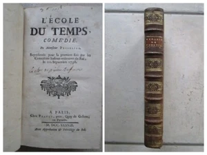 Recueil de 7 comédies 1738/39 de LA NOUE, MARIVAUX, FERRIOL, LAGRANGE. - Picture 1 of 24