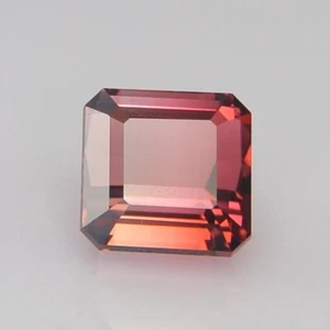 1.99 carats champagne pink natural nigerian tourmaline octagon 23113265 - Picture 1 of 5