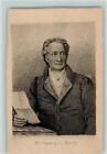 12059964 - Original Radierung Handpressen Kupferdruck sign Goethe