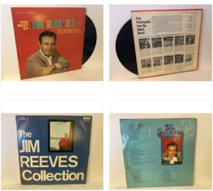 3x Jim Reeves Records - The Best Of LSP-2890 & Collection DPL 2-0126 12in Albums - Picture 1 of 6