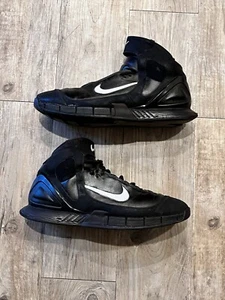 Talla 12.5 - Nike Zoom Huarache 2K5 OG Negro Kobe Raro - Imagen 1 de 15