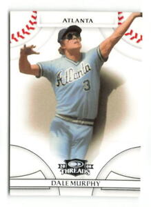 2008 Donruss Threads Dale Murphy #2   Atlanta Braves Baseball Card