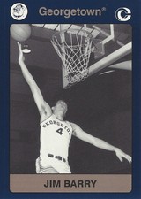 1991 Collegiate Collection Georgetown Hoyas #18 Jim Barry