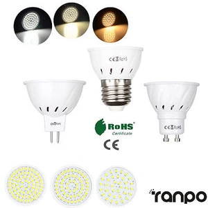 MR16 GU10 E27 LED Bulb Spotlight 2835 SMD 110V 220V Lamp 15W 25W 35W Equivalent - Picture 1 of 15