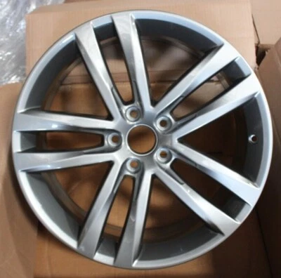 16 17 18 19 VW Passat OEM Wheel Rim 19x8 19" 70002 561601025P 561601025PZ49  40Z - Image 1 of 4