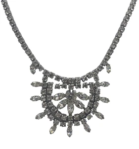 Rare Vintage Bellini Rhinestone Necklace - Picture 1 of 7