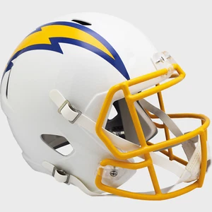 LOS ANGELES CHARGERS NFL Riddell Speed Full Size Replica Football Helmet - Picture 1 of 3