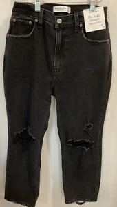 Abercrombie & Fitch Jeans W 27/4 Curve Love The Ankle Straight Ultra High Rise - Picture 1 of 11