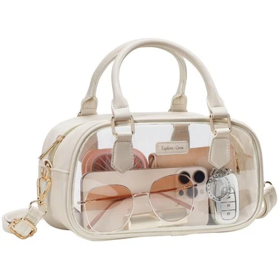 PACKISM Bolsa Transparente para Eventos en Estadios - Elegante Bolsa de Bolos con Asa Grande... Foto 1 de 4