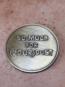 Rare Fall Out Boy So Much For (2our) Dust VIP Commemorative Coin Token - Picture 1 of 3