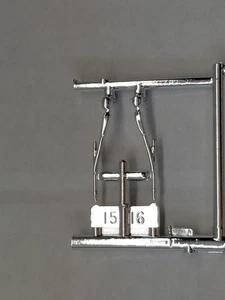 56 Chevy Del Ray WINDSHIELD WIPERS from Revell 1:25 Model Kit 1956 - Picture 1 of 8