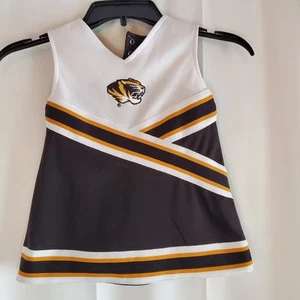 Equipo Atletismo Ncaa Missouri Tigers Mizzou Vestido Animadora Conjunto 2t - Imagen 1 de 4