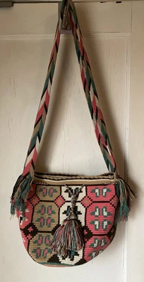 Bolso Bandolera Colombiano Wayuu Mochila Foto 1 de 4