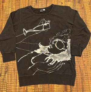 Maglione donna Pikucha by Ojahwa nero linea arte medio - Foto 1 di 10