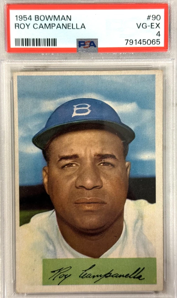 1954 Bowman Roy Campanella #90 PSA VG-EX 4 - Image 1 of 1