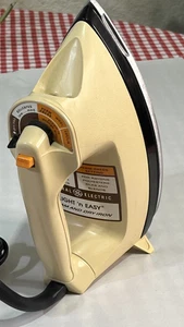General Electric GE Light N' Easy Iron Steam and Dry Vintage S1 F363BE - Picture 1 of 10