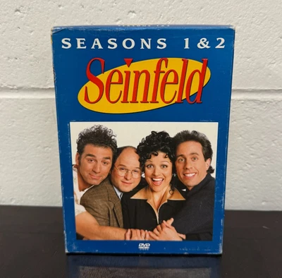 Seinfeld - Seasons 1 And 2 Complete Season One And Two DVD 4-Disc Set used - Image 1 of 4