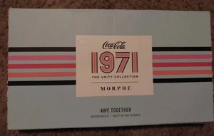 Paleta de sombras de ojos Morphe x Coca Cola 1971 The Unity Collection nueva sin caja - Imagen 1 de 6