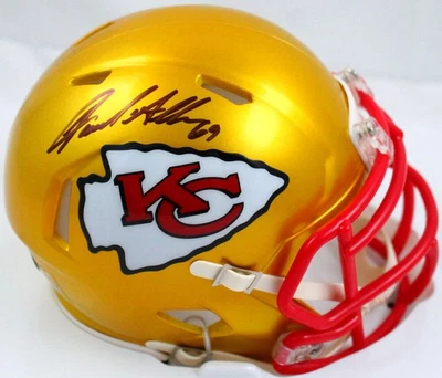 Mini Casco Autografiado Jared Allen Kansas City Chiefs Velocidad Flash-BeckettW Holo Foto 1 de 3