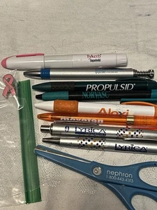 Drug Rep Penne Farmaceutiche Pharma Medical Pubblicità Psichiatria Lotto di 8+ - Foto 1 di 14