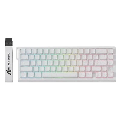 ATTACK SHARK X68 PRO HE Wireless Rapid Trigger Gaming Keyboard 8K Polling Rate - Image 1 of 4
